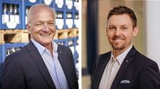 Ulrich Rust, Geschäftsführer Technik und Logistik, und Marcus Schumacher, Komm. Leiter Produktivitäts- & Supply Chain Management bei Gerolsteiner. (Bilder: Gerolsteiner)